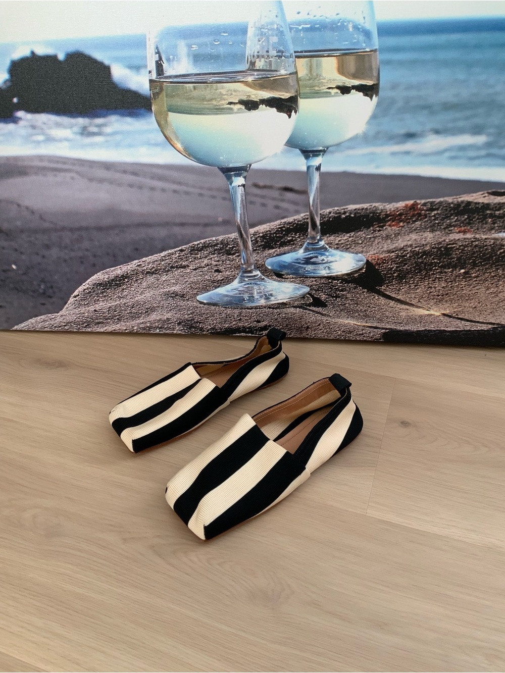 Jacquemus
Les Espadrilles Striped Canvas Loafers